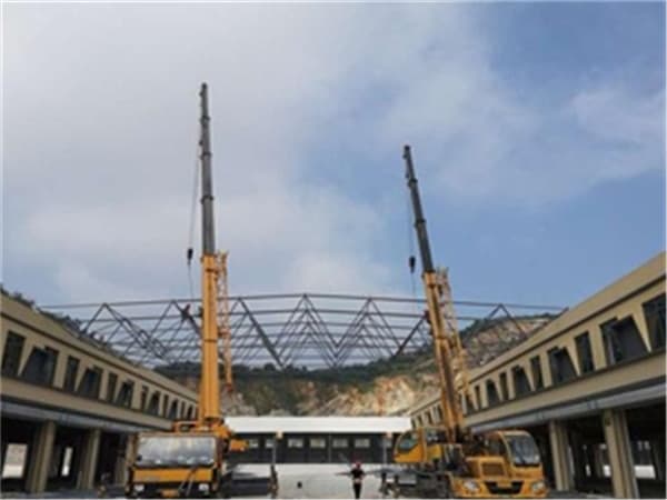 防城港仓储物流网架生产厂家案例